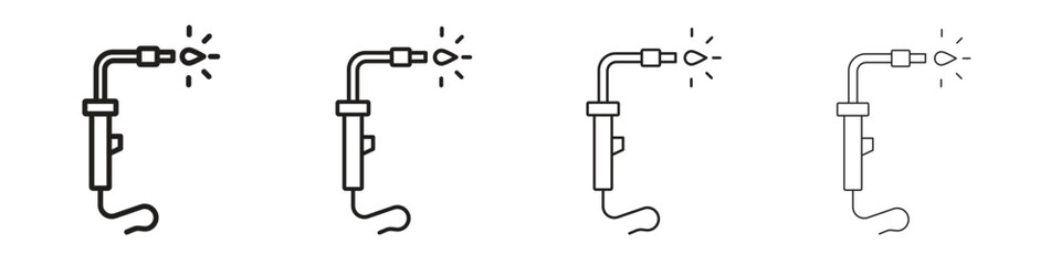 Welding icon set vector eps10. illustration, logo sign symbol pictogram template