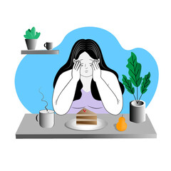 A difficult choice of proper nutrition