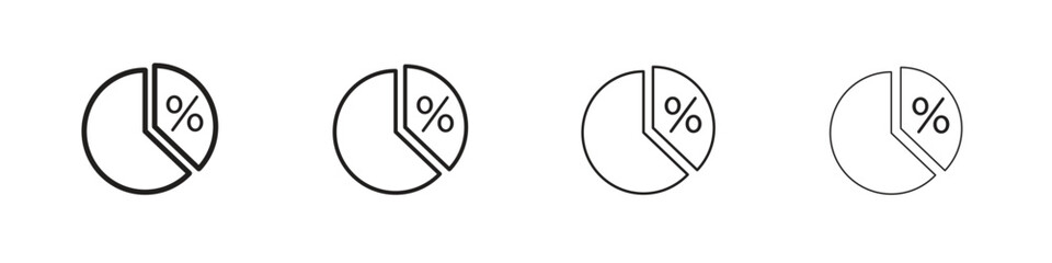 Ratio icon set vector eps10. illustration, logo sign symbol pictogram template