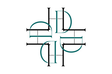 Modern HD Monogram Logo – Conceptual Intertwined Letters for Branding, Identity & Signature Design