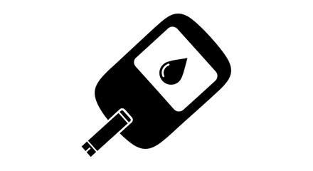 Blood Glucose Meter Monitoring Diabetes with Precision.