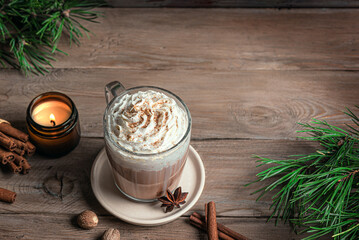 Eggnog Latte, winter coffee recipe