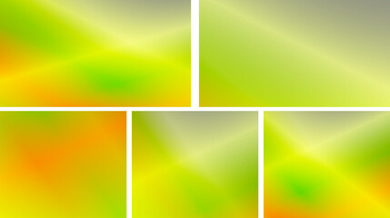Fototapeta premium Abstract background in pastel colors. Light green, yellow, and red vector gradient background with blur. Colorful gradient abstract illustration in a blur style.