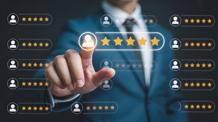 Boost your brand with stellar online reviews and customer feedback, showcasing five star ratings for premium service and a positive customer experience