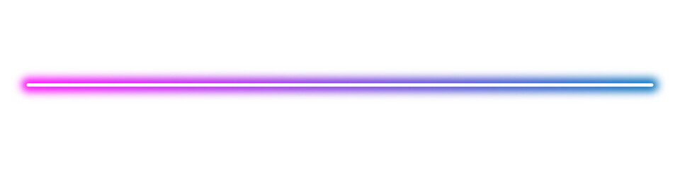 Obraz premium Pink blue gradient neon line design element