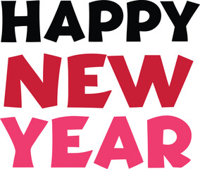 Vector illustration of a happy new year