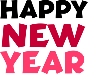 Vector illustration of a happy new year