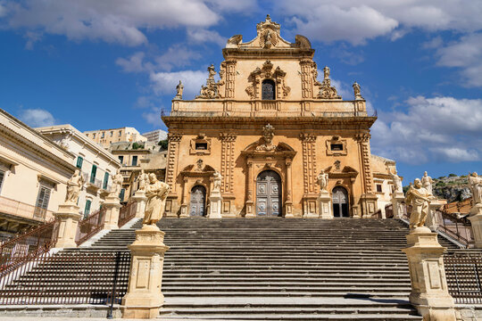 Duomo Di San Pietro de Apostolo Cathedral in Modica, Sicily