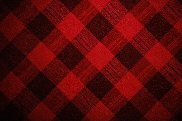 festive red christmas plaid background