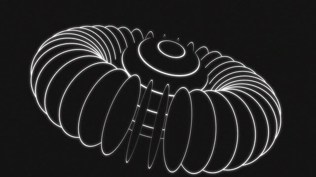 Black and white stripes Minimalist Motion Graphics
