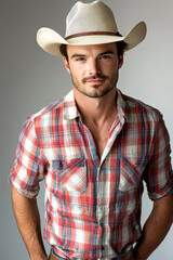 Portrait of a Handsome and Masculine Cowboy – Small-Town Romance Novel Hero