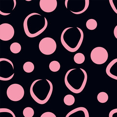 seamless background with circles