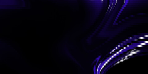 A dark abstract composition in deep black and midnight blue tones with subtle swirling light streaks .Featuring a glass effect  texture ideal for banners, web design, digital wallpapers