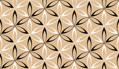 Seamless abstract geometric pattern.
