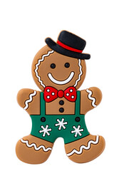 Christmas man isolated