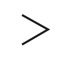 black pencil isolated on white background