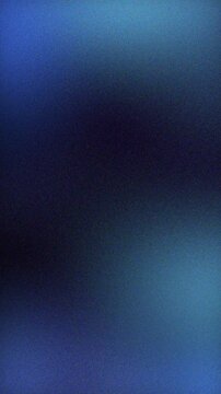 abtract blue gradient grainy glowing lights animation, technology and transition verical social media motion design element