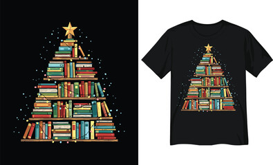 Christmas Tree of Books