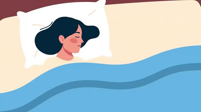 Close-up illustration of a beautiful Indian woman with a bindi, nose ring, and hoop earrings against a blue sky with a cloud.