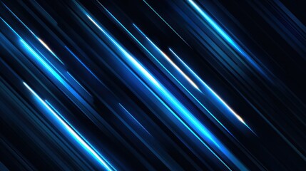Abstract blue diagonal lines background modern digital design element
