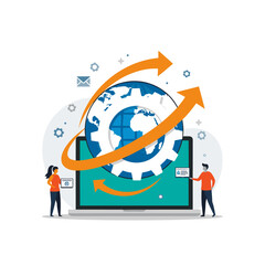 Transforming global business operations with innovative digital solutions and advanced technology integration.