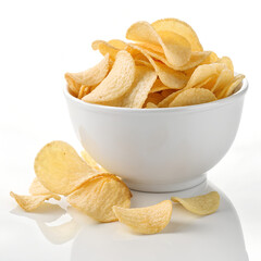 Crispy Potato Chips Snack Bowl Recipe Ideas