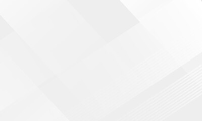 Abstract white rectangles shape and High speed digital hi tech concept on soft white background