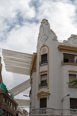 Typical Andalusian architecture in Cordoba, Spain
