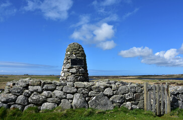 Stone Marker Indicating Flora MacDonalds Birthplace
