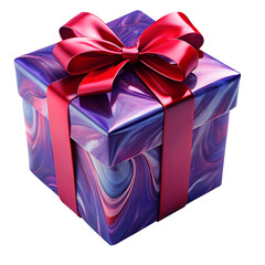 Red Glossy Gift Box