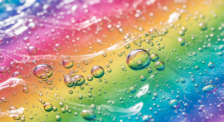 Rainbow Holographic Gel texture