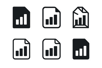Logo Variations Grid. Monthly content recap infographic. Set Logo of Monthly content recap infographic: Top Formats. harmonious logo variations of the same