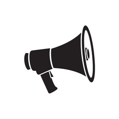 Vector art of megaphone vector icon loudspeaker symbol for web and app design