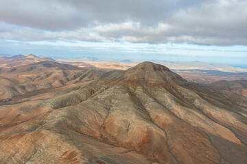 Majestic Sicasumbre Mountains in Fuerteventura, Canary Islands