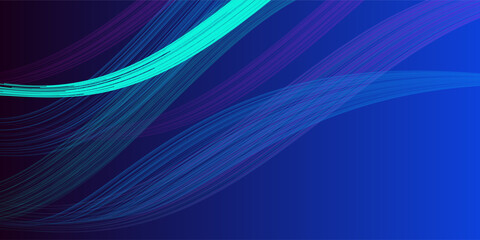 Abstract sports background with blue and purple strokes and gradients.
