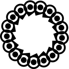 Abstract circular geometric shapes / Formas geométricas circulares abstractas / Abstrakte geometrische Kreisformen