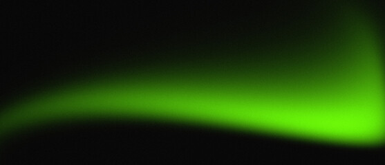 Green Aurora Glow – Abstract Atmospheric Light on Dark Background