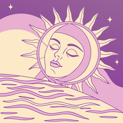 Digital Sun Reflection 1