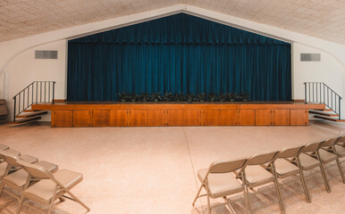 conference room with chairs