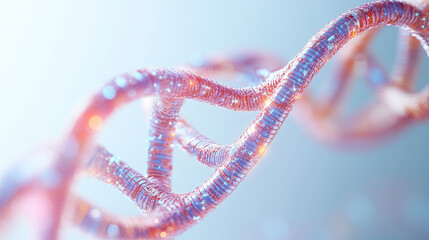 Hyperrealistic image of network cables twisted into a DNA double helix shape, symbolizing connectivity, technology, data flow, innovation, and the fusion of biology and modern digital networks.