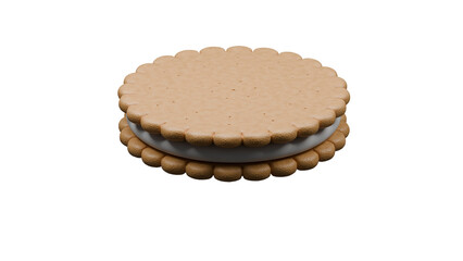 Round cookies with holes PNG