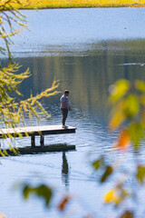 The Serene Beauty of Schwarzsee, Davos