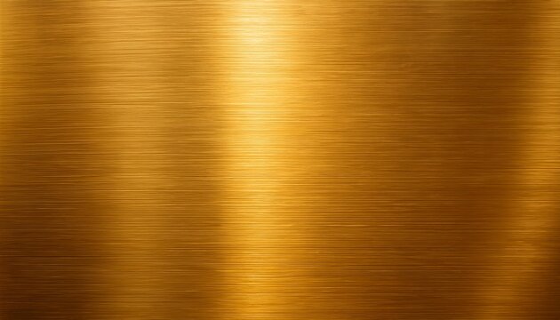 Golden Metal Brushed Wide Textured Plate