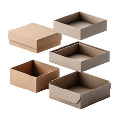 Assorted Crafted Paper Boxes for Packing and Storage Solutions