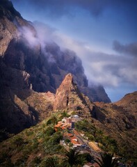 Misty Morning in Masca Valley, Tenerife, Canary Islands