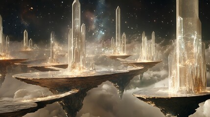 Beautiful city fountain water landscape at night with colorful lights and blue dark sky