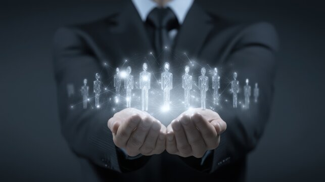 Business networking event showcasing digital connections in a corporate environment professional viewpoint on innovation