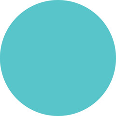 Hand Drawn Filled Green Circle or Dot Doodle Icon Or Solid Shape