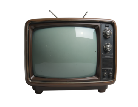 old tv set