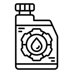 Engine Oil Icon
